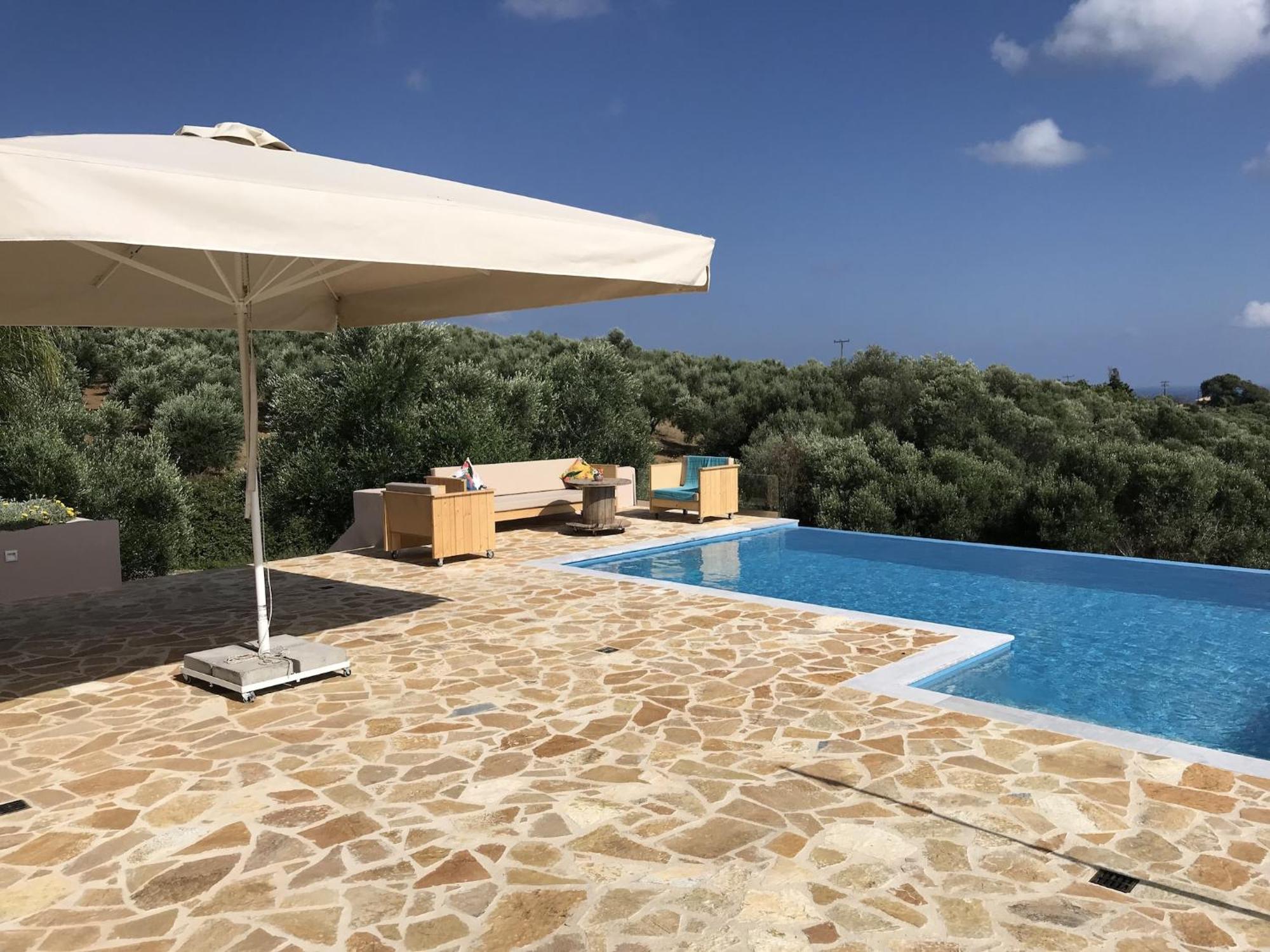Luxurious Villa In Peloponnese With Swimming Pool Kamaria  Exterior photo