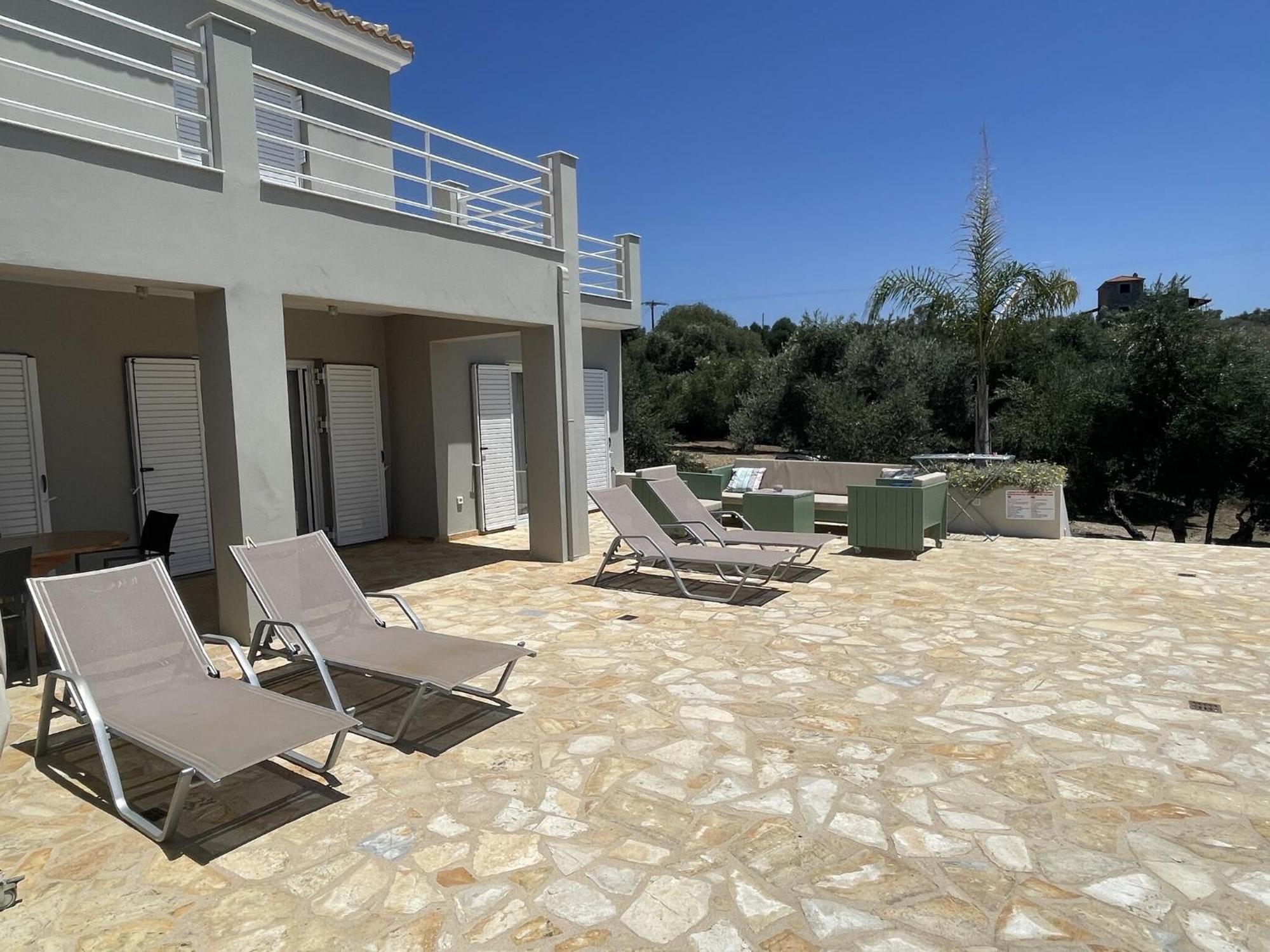 Luxurious Villa In Peloponnese With Swimming Pool Kamaria  Exterior photo