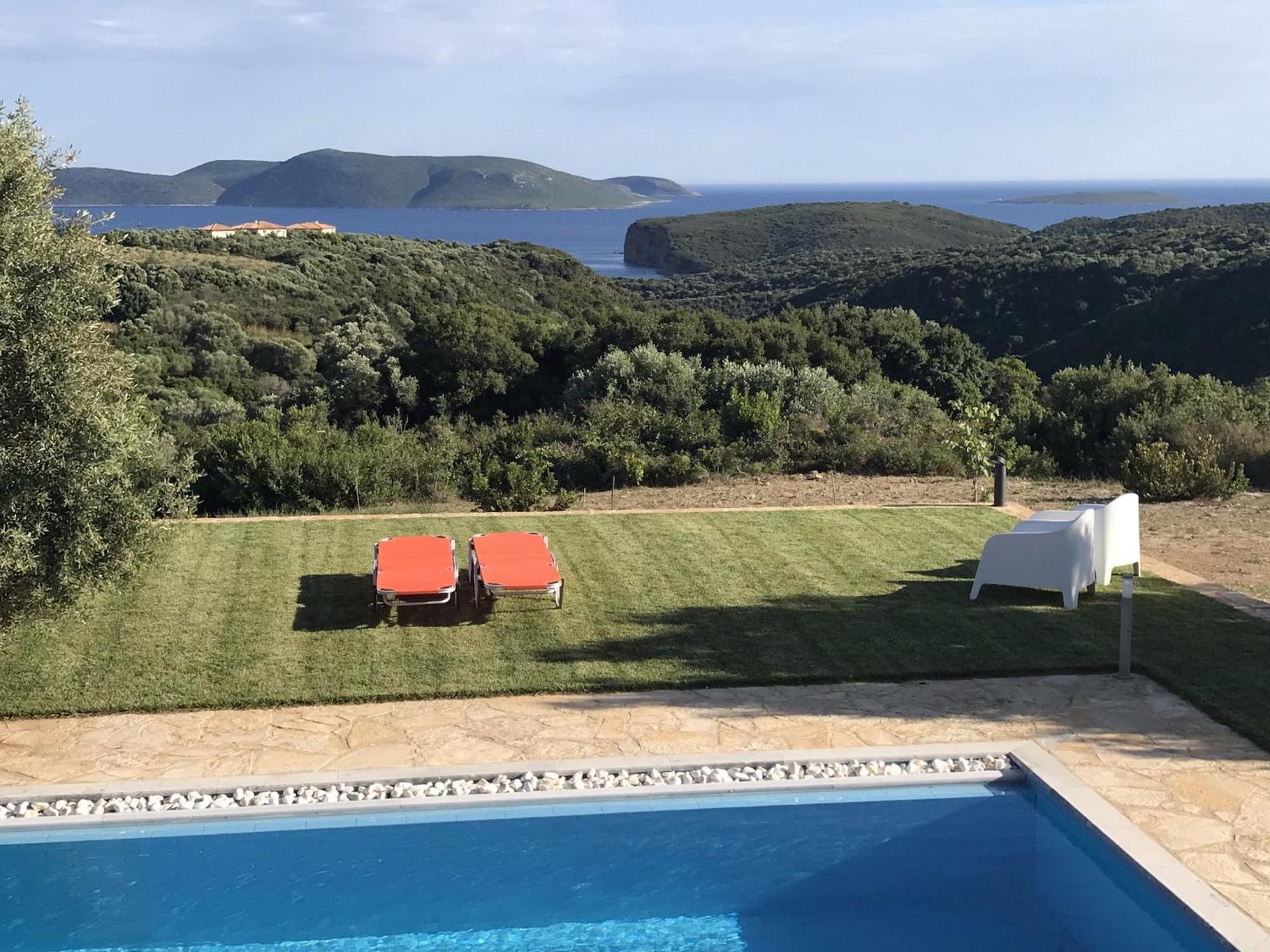 Luxurious Villa In Peloponnese With Swimming Pool Kamaria  Exterior photo