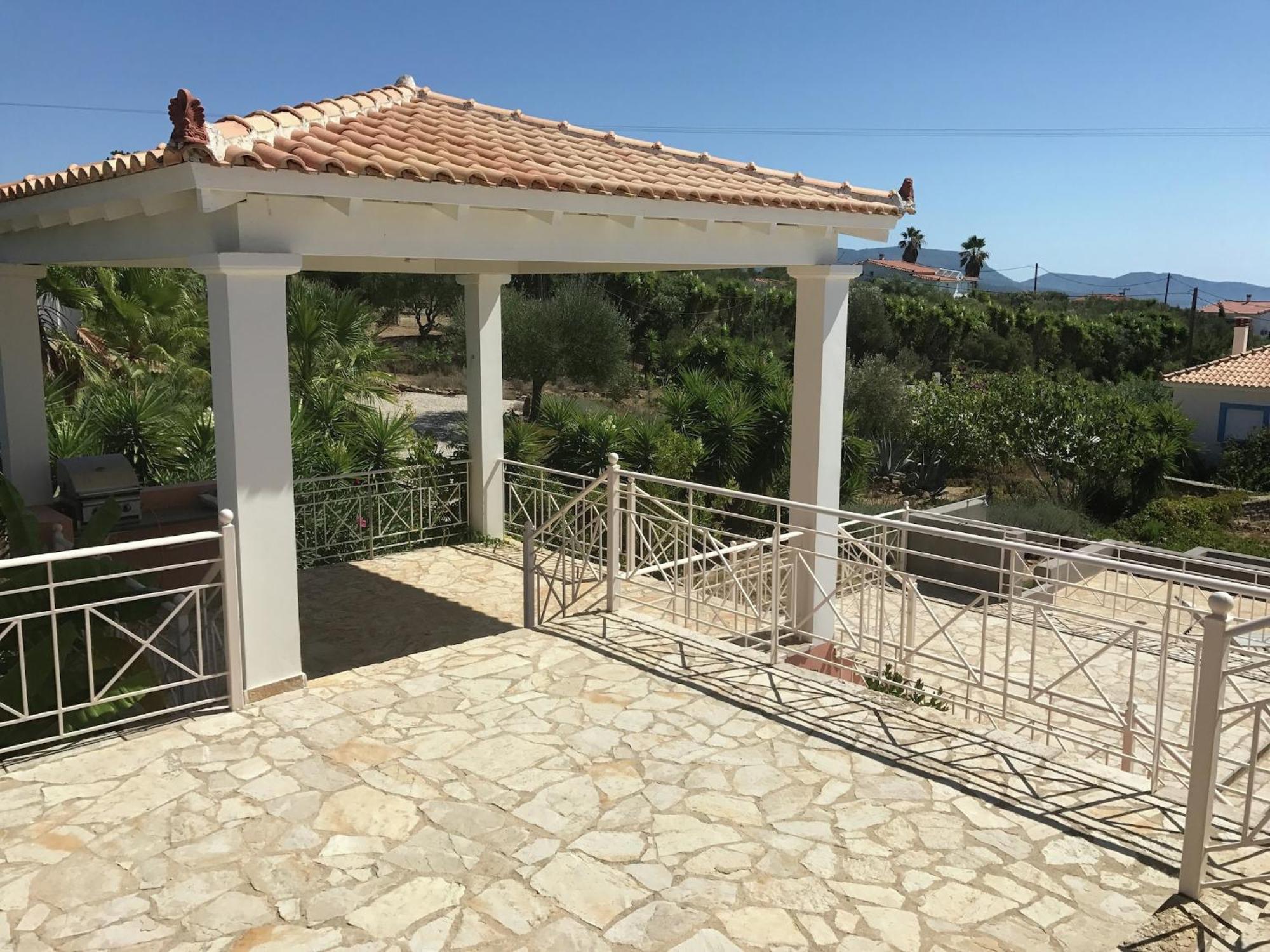 Luxurious Villa In Peloponnese With Swimming Pool Kamaria  Exterior photo